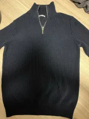 ZARA ザラ ハーフジップ ニット 出品 無傷 実際に着用3回