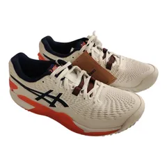   アシックス asics テニスシューズ メンズ   GEL-RESOLUTION 9 OC ゲル レゾリューション 9 オムニ・クレーコート用 1041A377-102 25cm【WJ189】