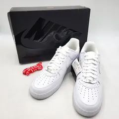 【中古美品】NIKE ナイキ × SUPREME シュプリーム AIR FORCE 1 LOW CU9225-100 エアフォース 1 ロー スニーカー シューズ 靴 【160-260125-as-28-izu】