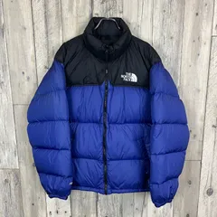 THE NORTH FACE ザ ノースフェイス 700FP 裾 ドローコード 肉厚 パンパン ヌプシ ナイロン ダウンジャケット メンズ L サイズ