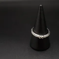 SWAROVSKI スワロフスキー リング 指輪 クロス クリスタル ラインストーン シルバーカラー 約15号 上品 可愛い ギフト プレゼント 贈り物