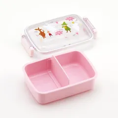 スケーター(Skater) 子供用 お弁当箱 1段 450ml ふわっと盛れるドーム型 抗菌 キッズランチ 日本製 ムーミン アニメ ピンク 女の子 RBF3ANAG [ムーミン]