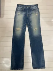 Levi’s 501 デニムパンツ W29 L31 フィリピン製 裏ボタン359 ダメージあり