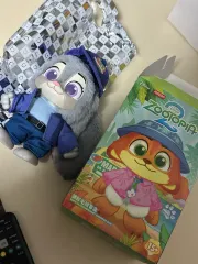 MINISO(ミニソー) ズートピア2 ジュディ ぬいぐるみ キーリング ぬい