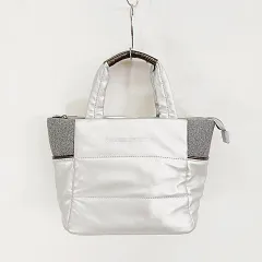 ルコックスポルティフ le coq sportif ゴルフ スポーツ カートバッグ ラウンドバッグ ミニトート 2022年モデル シルバー グレー