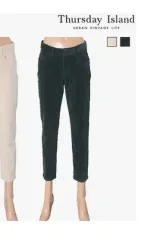 Thursday Island サースデーアイランド スリムバギーフィット コーデュロイパンツ Mサイズ