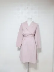 新品 ジュニア160 ピンク色ワンピース160 冬ワンピース160