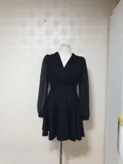 ジュニア160 ブラックワンピース160