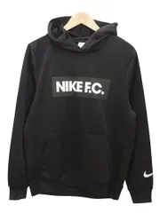 ナイキ NIKE NIKE F.C. Dri-FIT フーディー DC9076-010 長袖 パーカー M 黒 ブラック プルオーバー トップス