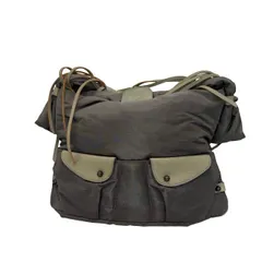  「TOFF&LOADSTONE（トフ＆ロードストーン）」ハンドバッグ（ショルダーバッグ） アンティーク カーキ  【ZK63】