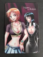 eb243 ワンピース ナミ ロビン 招待状カード スペシャルパーティ グミカ グミ