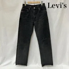 リーバイス 505 ボタン裏977 グアテマラ製 ブラック W30 メンズ 30インチ ISItems【USED】【古着】【中古】50151649