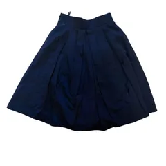 C448 Rirandture（リランドチュール） フレアスカート  ネイビー 濃紺 上品  フォーマル レディース