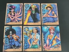 eb243 ワンピース エンスカイ カード キラ ナミ ロビン サンジ ルフィ ブルック ウソップ