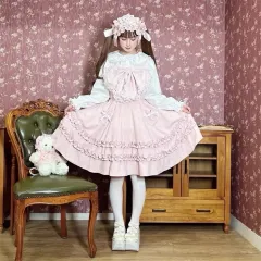 majoretty マユロン ロリータ ONE PIECE jsk ピンク 量産型 Girl