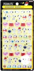 ミニ たくさん S8815151 スヌーピー サンスター文具 グッズ ボンボンドロップシール 新潟倉庫