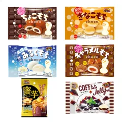 チロルチョコ ６種セット きなこもち ちょこもち みるくもち キャラメルもち 蜜芋ブリュレ コーヒーゼリー 詰め合わせ 