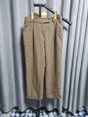 77ウール 厚手 スラックス