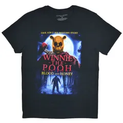 【M】ホラー映画 プー あくまのくまさん Winnie the Pooh: Blood and Honey Tシャツ クマのプーさん