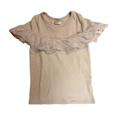 C453 RETRO GIRL mini レトロガールミニ トップス ガーリー フリル レース キッズ服 小学生 150サイズ