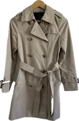 INEDイナド　トレンチコート　アウター　レディース　9サイズ美品【ZK91】