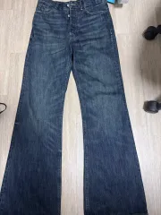 ZARA（ザラ） デニム ローライズ フレア フィット ズボン 29