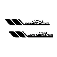 無限 MUGEN 全系列?用 車用ステッカ ー 外装デカール 跡なし フェンダー エンブレム ドア ステッカー 専用ロゴ レーシングスタイル 手描きパターンステッ カーステッカー ボディ フェンダー ドア サイド ガラス サイドスカート エンブレム 外観を向上