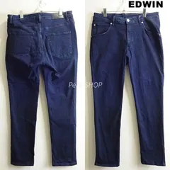 EDWIN　エドウィン　スキニーデニム　W86cm / メンズ L 相当　ハイストレッチ　濃紺　GEY06　メンズ