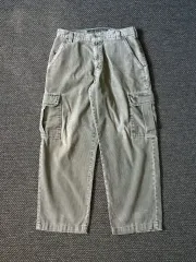 (32) 90s リーバイス シルバータブ コーデュロイ カーゴ ワイド パンツ