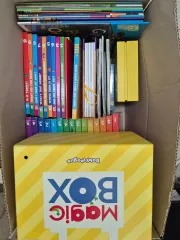 튼튼영어（튼튼英語） 규리앤프랜즈（ギュリ&フレンズ） Q플레이（Q PLAY） W플레이（W PLAY） 베이비리그（ベイビーリーグ） 매직박스（マジックボックス） 풀세트（フルセット）