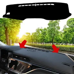 トヨタ ハイラックスGUN125 ダッシュボードマット ハイラックス 車内 ダッシュボードカバー TOYOTA HILUX GUN125 2017年～現行 車種専用 日焼け防止 ダッシュボード 内装パーツ インテリアアクセサリー ハイラックスカスタムパーツ 1