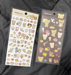 日本 San-X 正規品 リラックマ ステッカー 2枚 セット まとめ