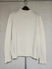 タイム アイボリー ニット