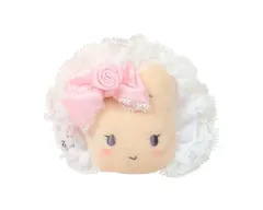 サンリオ マロンクリーム 白 フリル ウェディング ヘアクリップ