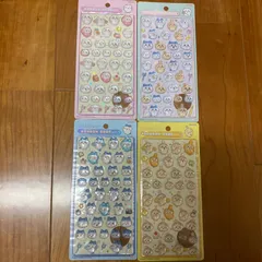 【4点セット】ちいかわ　ボンボンドロップシール　第一弾