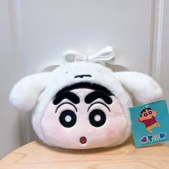 クレヨンしんちゃん シロ コスチューム フェイス バッグ クロスバック