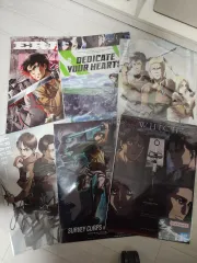 (未開封) 進撃の巨人 一番くじ F賞 ポスター 6種まとめ