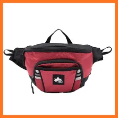 【新品】 [LOGOS Park] ロゴスパーク ウエストバッグ ポーチ ボディバッグ リフレクター 安全 反射板 タウンユース お散歩 レジャー ハイキング ウォーキング 1