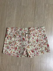 花柄 ハーフパンツ