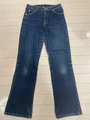 SOMETHING EDWIN デニムパンツ 28 レディースS相当 ブーツカット 綿95% ポリウレタン5%