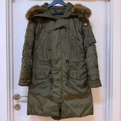 POLO RALPH LAUREN ポロラルフローレン ダックダウン N3B オリーブ マウンテンパーカー ダウン