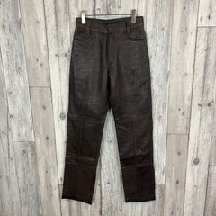 激レア】【90s】vansonレザー パンツ 31インチUSA製 ヴィンテージ