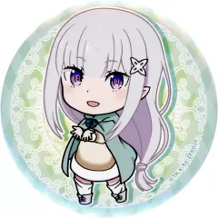 【中古】バッジ・ピンズ エミリアB 「Re：ゼロから始める異世界生活 トレーディング缶バッジ vol.2」