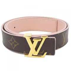 ルイヴィトン LOUIS VUITTON サンチュール イニシアル モノグラム リバーシブル30mm M9052 BELT