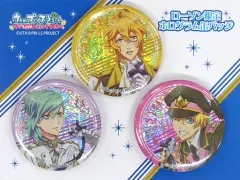 【中古】バッジ・ピンズ(キャラクター) 四ノ宮那月＆来栖翔＆美風藍 ホログラム缶バッジ(3個セット) 「うたの☆プリンスさまっ♪ マジLOVEレジェンドスター」 ローソン限定