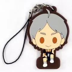 【中古】ストラップ(キャラクター) 2.菅原孝支 「ハイキュー!! おすわりラバーストラップコレクションB」