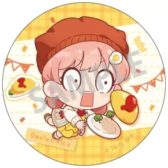 【中古】バッジ・ビンズ アーニャ・フォージャー(オムライス) 「SPY×FAMILY トレーディング缶バッジ/食べ物 描き起こし」