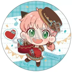 【中古】バッジ・ビンズ アーニャ・フォージャー(チョコレート) 「SPY×FAMILY トレーディング缶バッジ/食べ物 描き起こし」