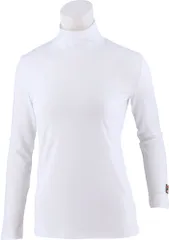 フィラ FILA テニス Wメッシュロングスリーブシャツ レディース ウィメンズ 女性 大人 長袖 ハイネック トップス インナーウェア アンダー 下着 盛夏用 部活動 クラブ スクール  EL0116 20Z フィラネイビー