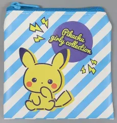 【中古】雑貨 ピカチュウ(ストライプ) ポーチD 「ポケットモンスター Pokemon PIKACHU GIRLY COLLECTION トートバッグ＆ポーチコレクション」